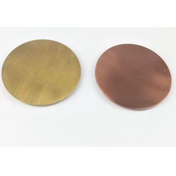 Viečko z lešteného kovu